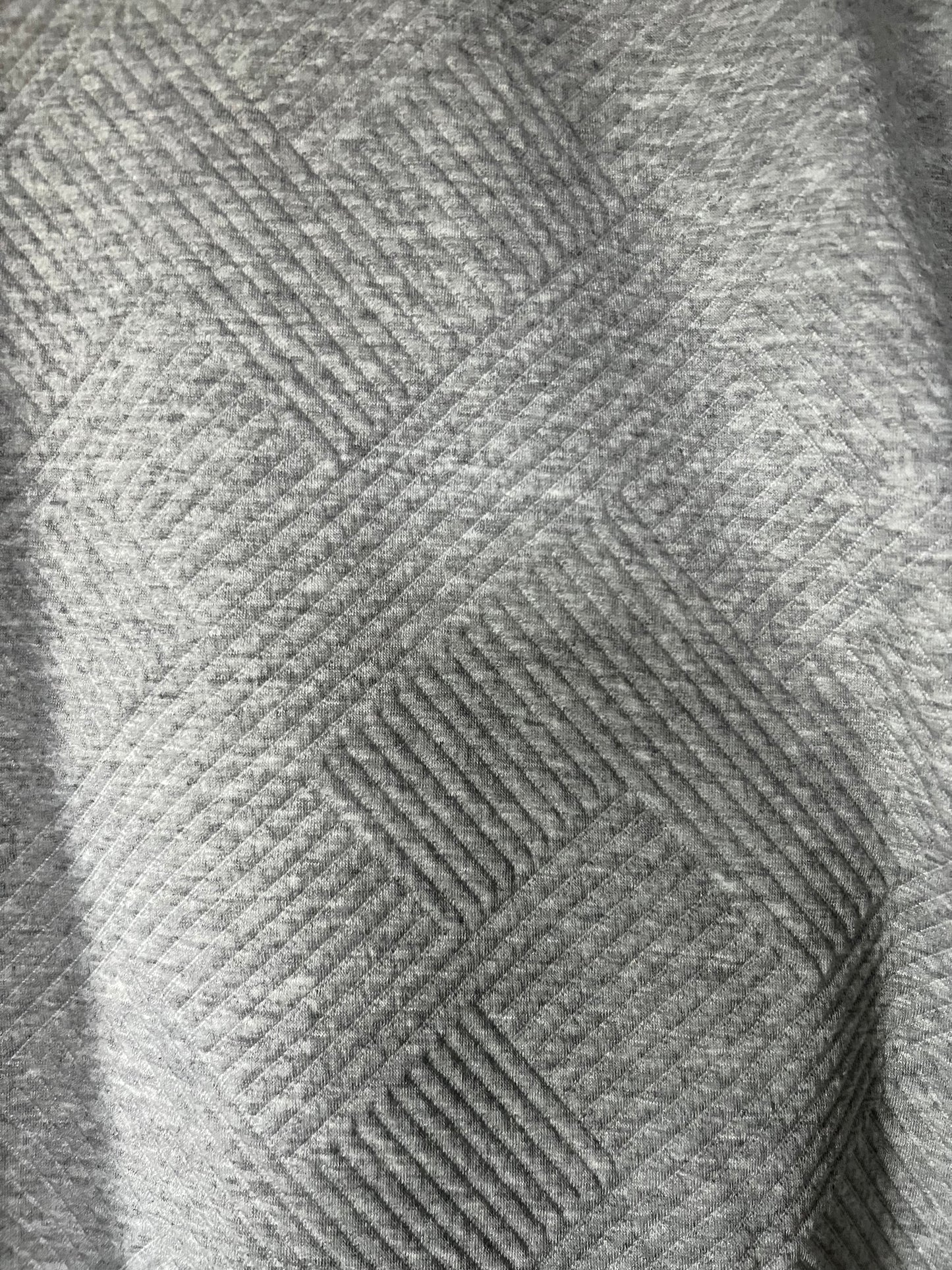 10101 HEATHER GRAY TEXTURED MATCHING SET