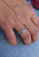5105 PEACE ETERNITY RINGS