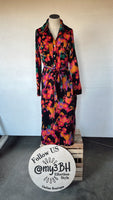 10237 BLACK MULTI DRESS