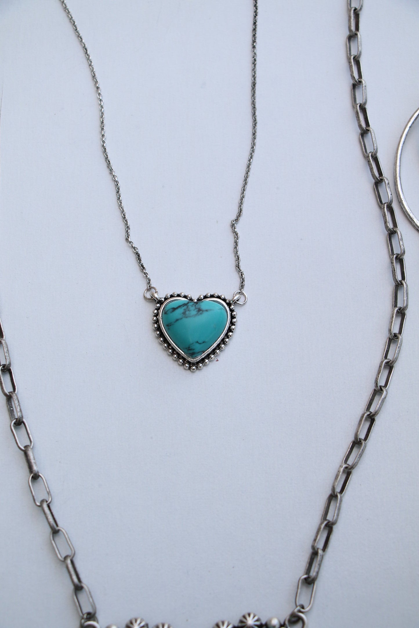 0417 HEART CHARM NECKLACE