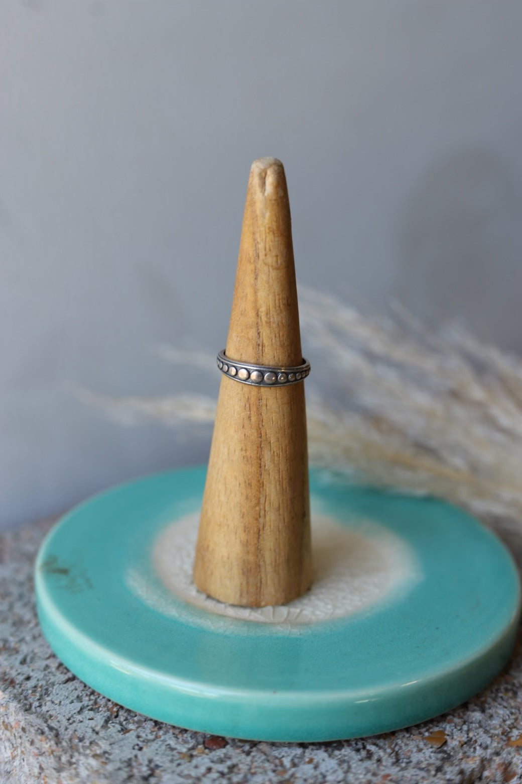 5512 STERLING SILVER INLAY RING