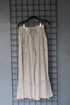 40706 MUSHROOM MINERAL WASH WIDE LEG PANT