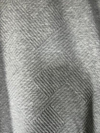 10101 HEATHER GRAY TEXTURED MATCHING SET
