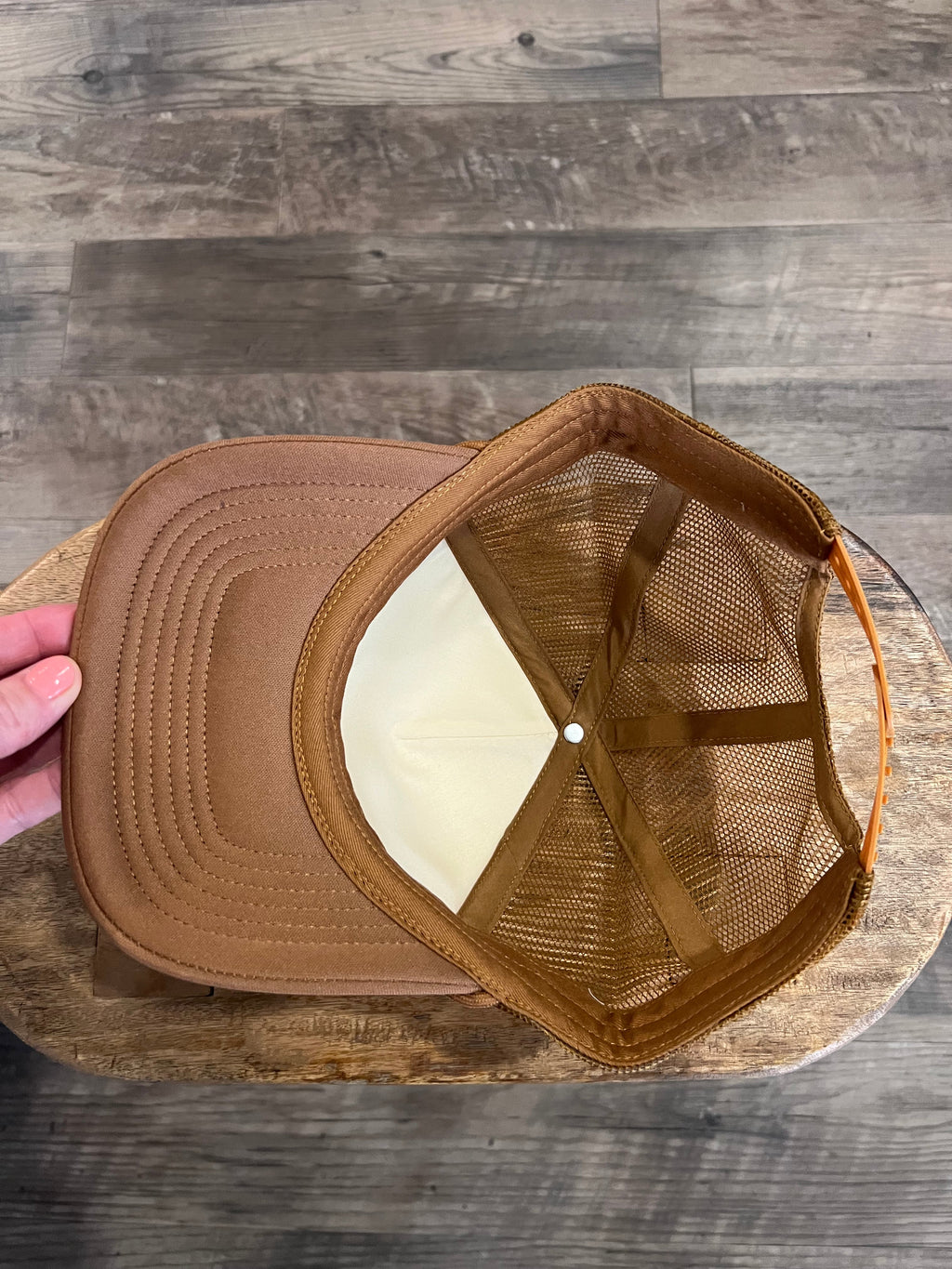 Wild Horses Trucker Hat – Brown