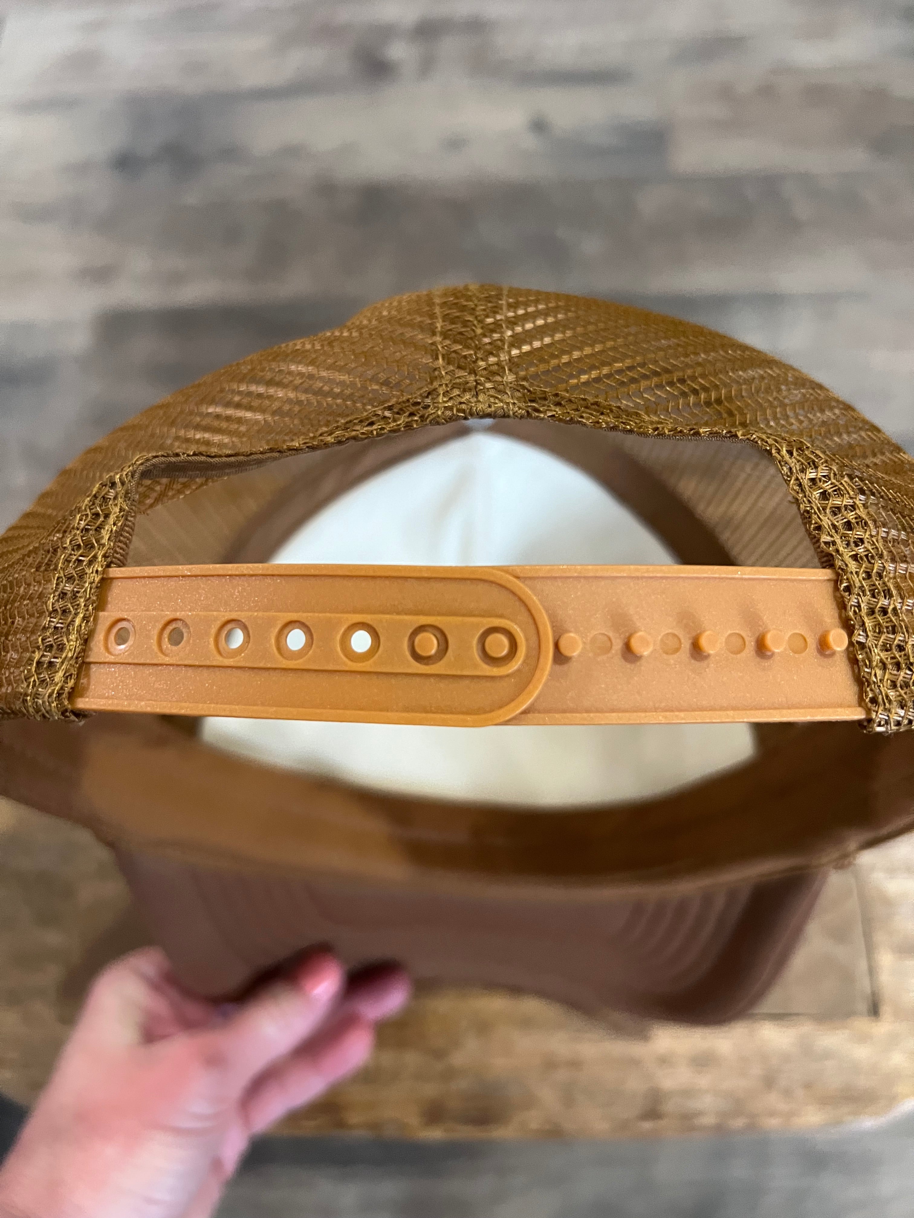 Wild Horses Trucker Hat – Brown