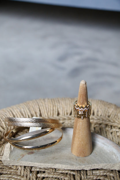 122353 Gold plated Ring
