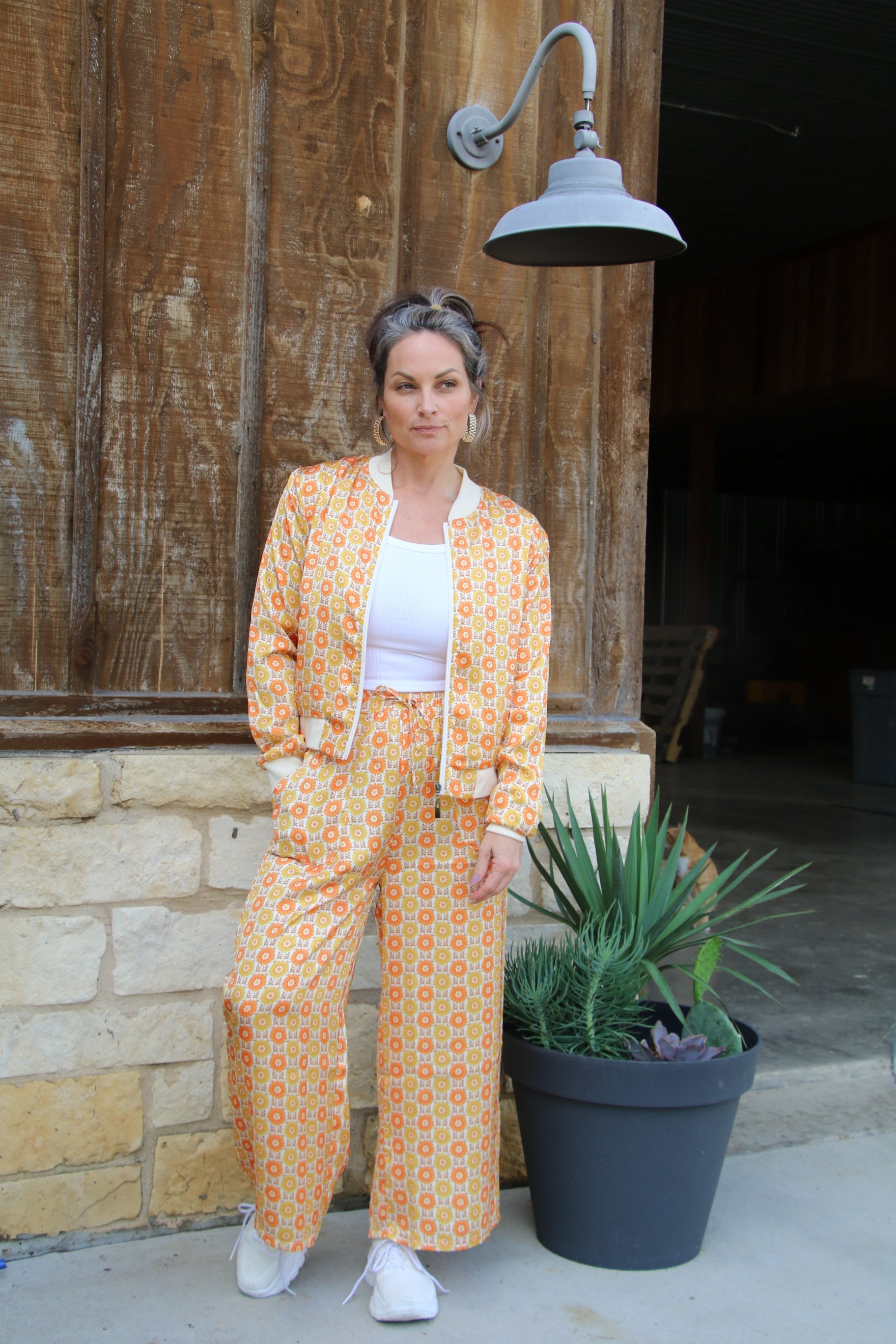 GOLDEN HOUR SATIN PANT