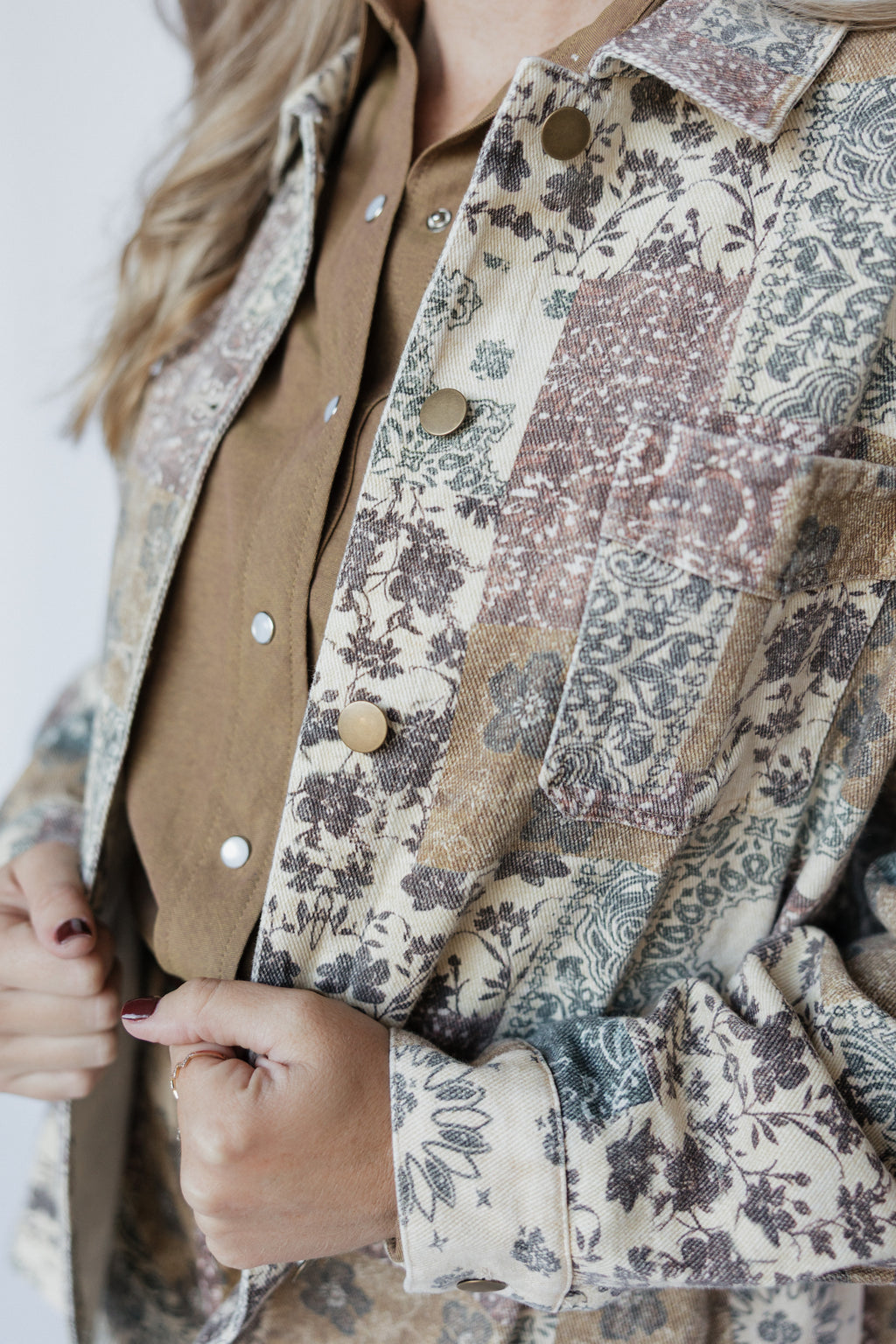 BOHO TAN DENIM SHAKET