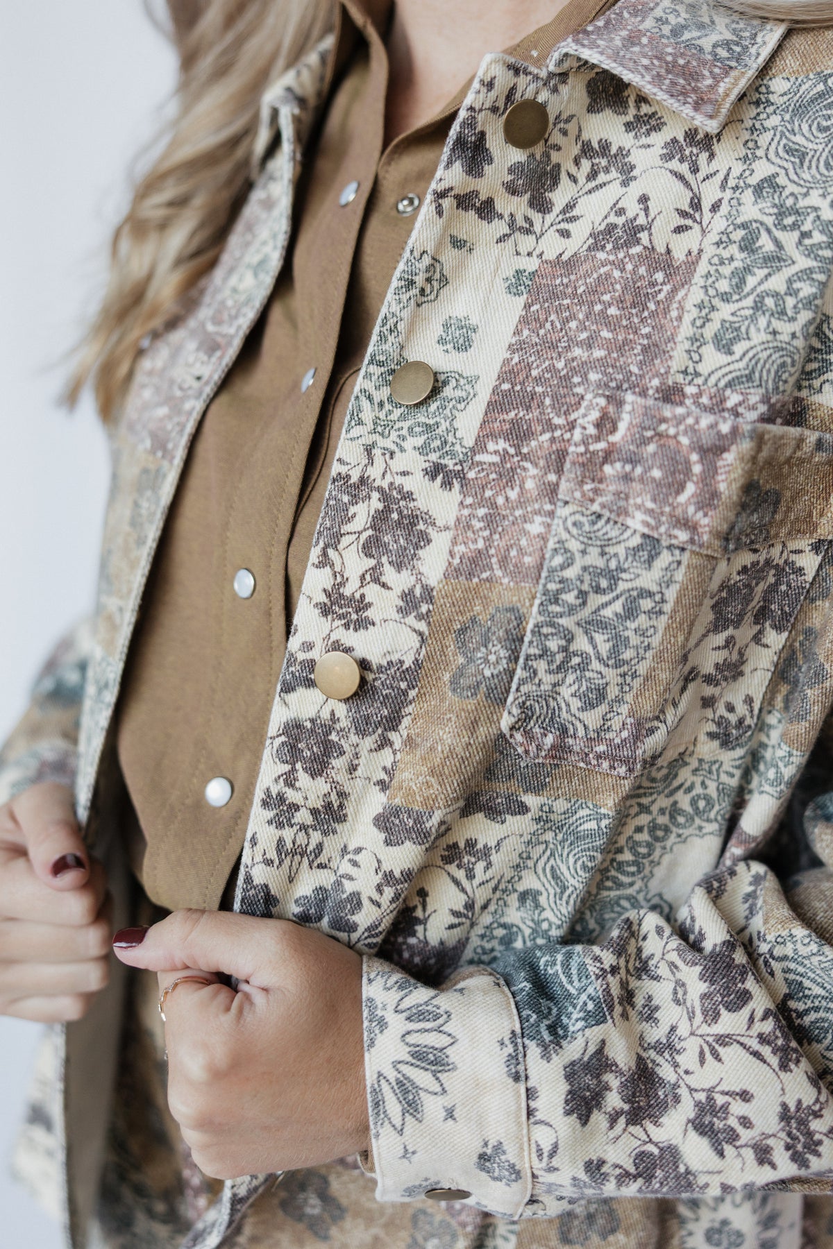 BOHO TAN DENIM SHAKET