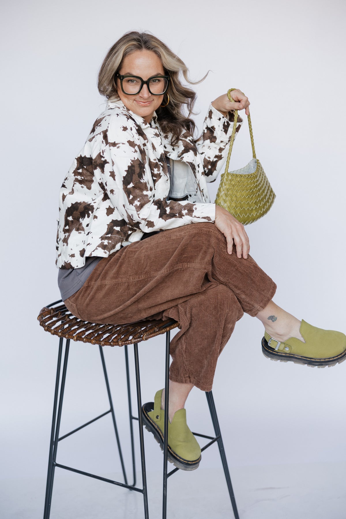 COW PRINT JACKET