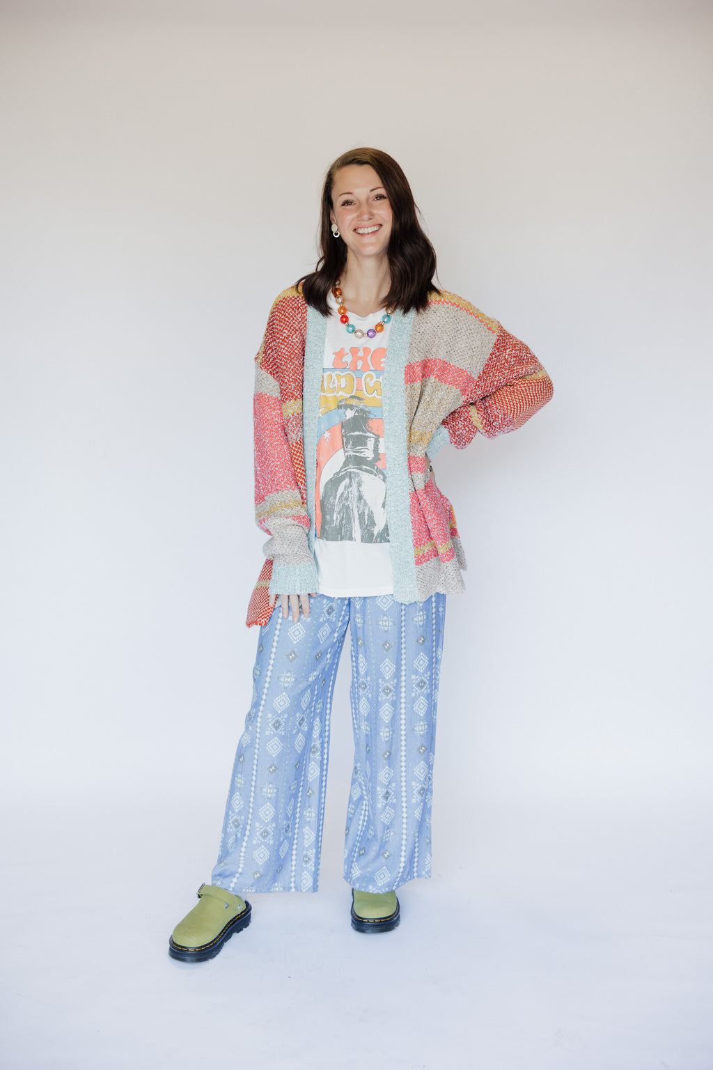Blue Aztec Pant