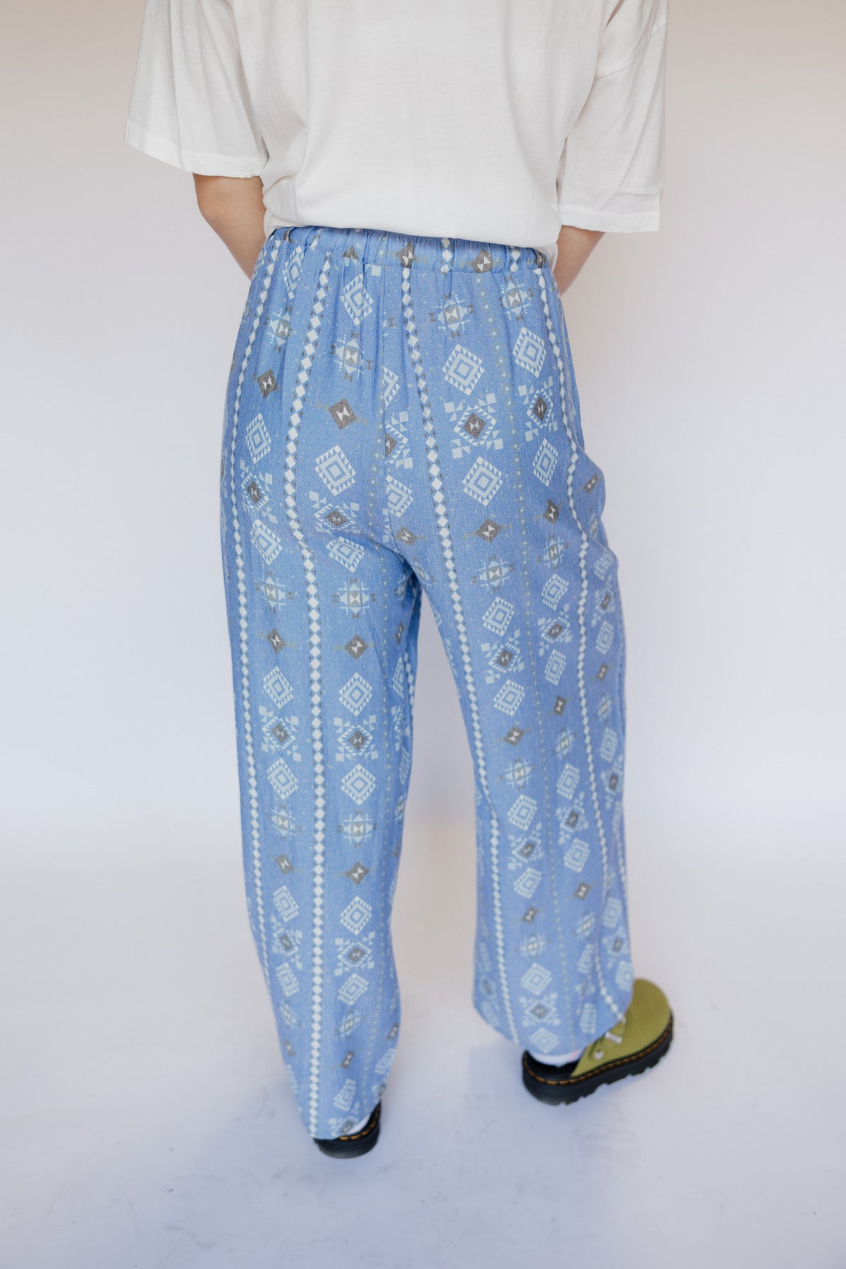 Blue Aztec Pant