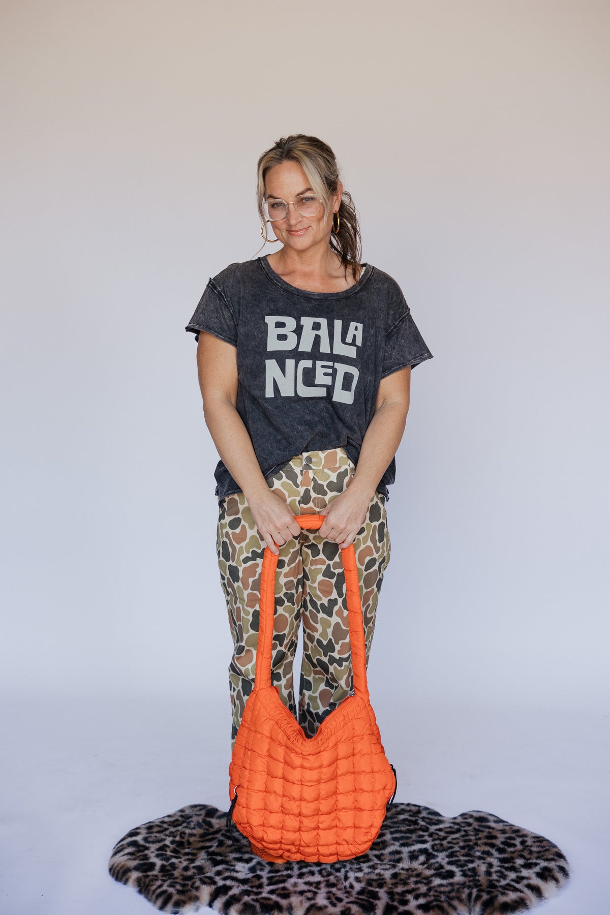 1279 Balanced Mineral-Washed Graphic Tee