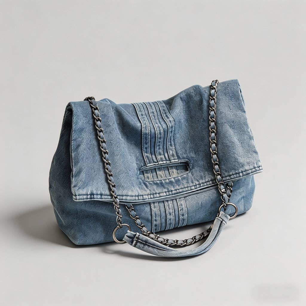 Denim Tote Bag