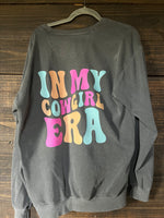 102334  CHARCOAL IN MY COWBOY ERA SWEATSHIRT