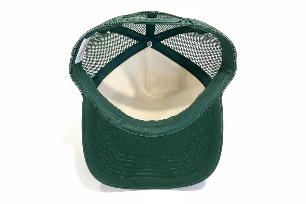 Armadillo Cowboy Trucker Hat – Green