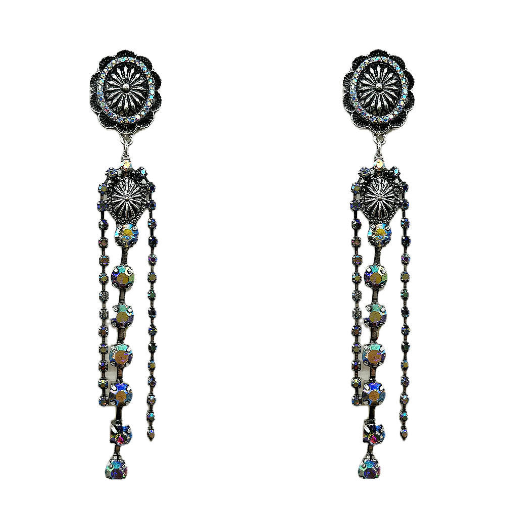 CONCHO TASSEL CRYSTAL  ER