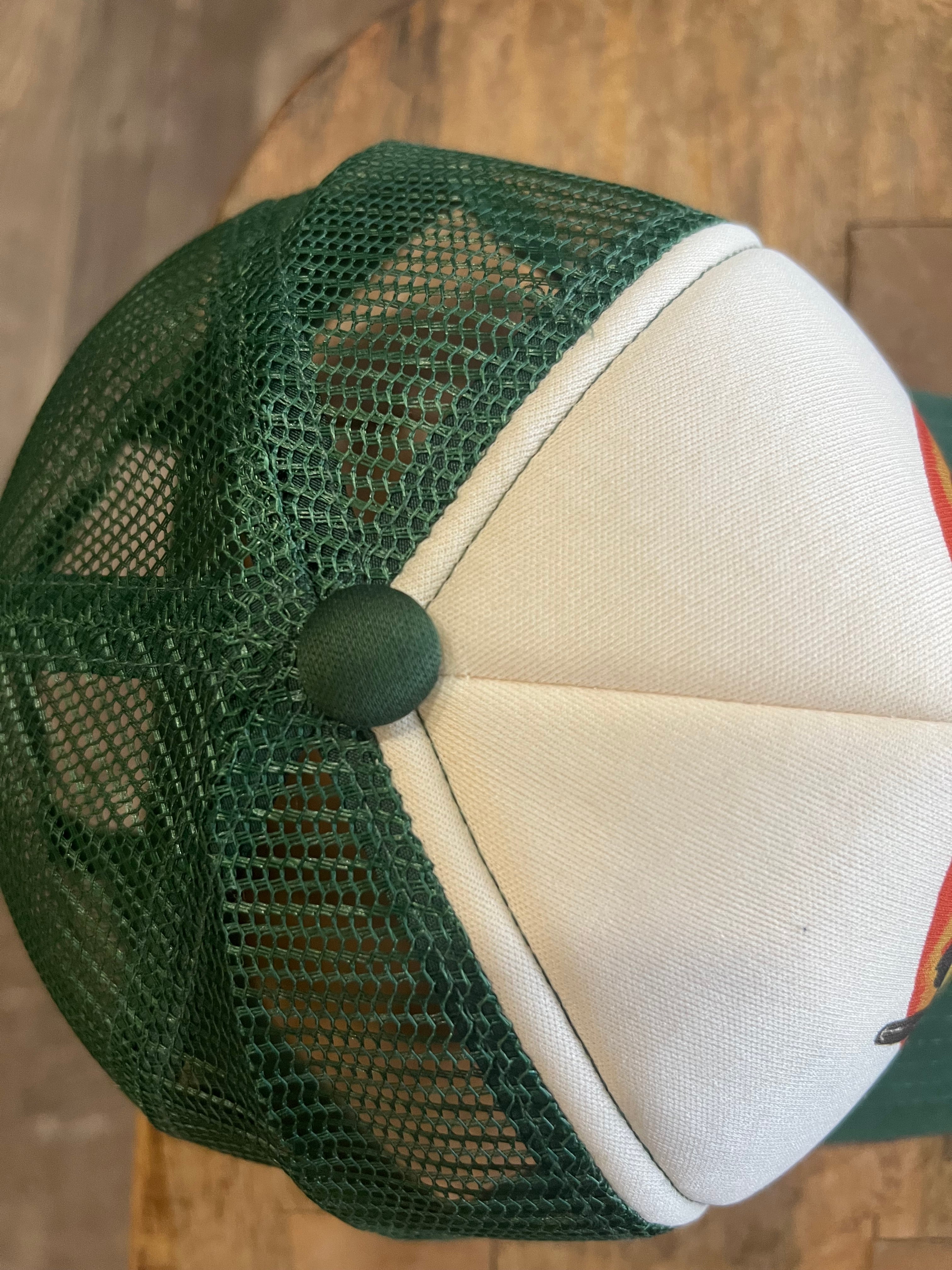 Armadillo Cowboy Trucker Hat – Green