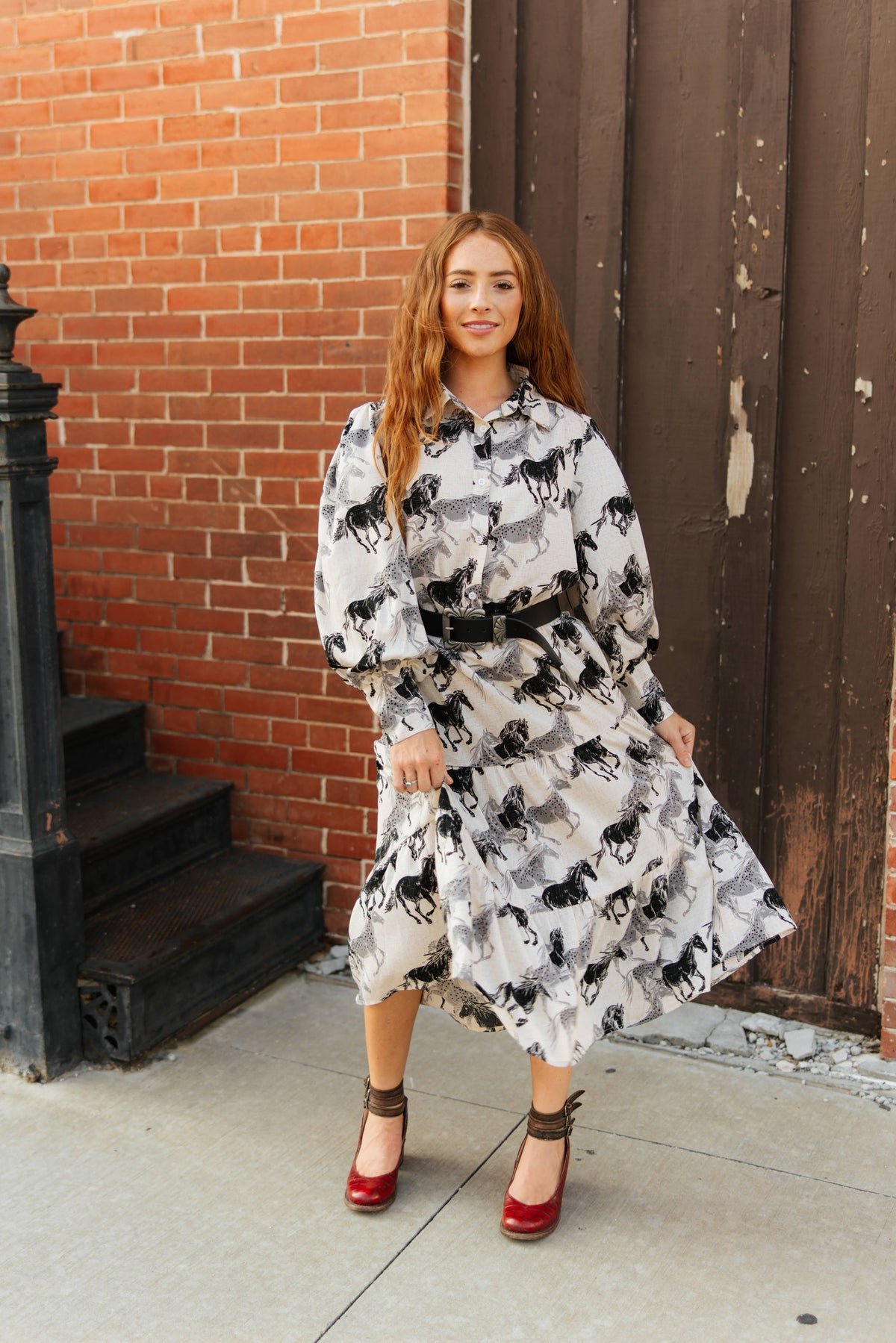 BLACK HORSE DRESS