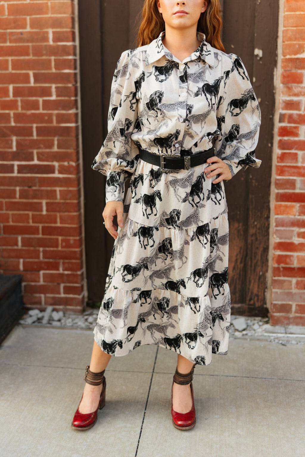 BLACK HORSE DRESS