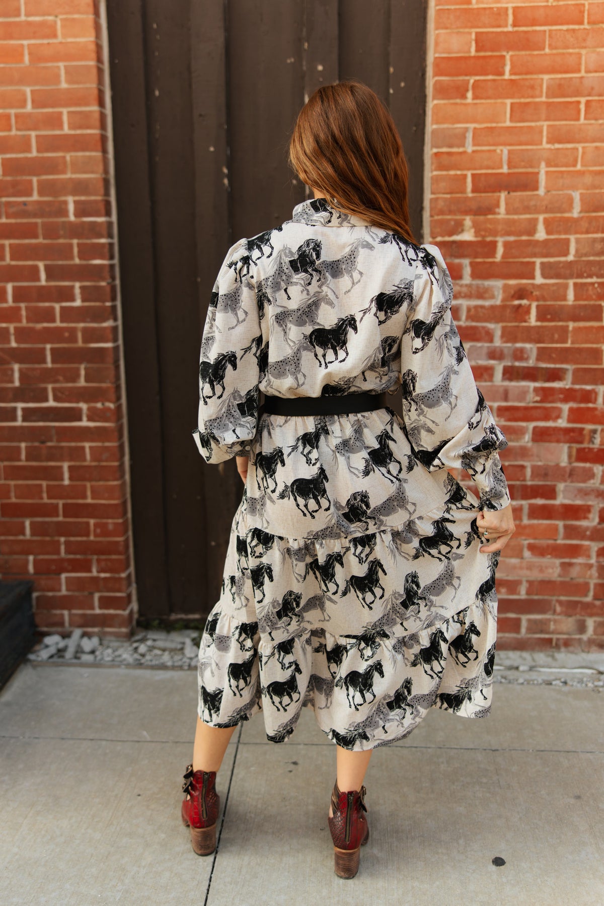 BLACK HORSE DRESS