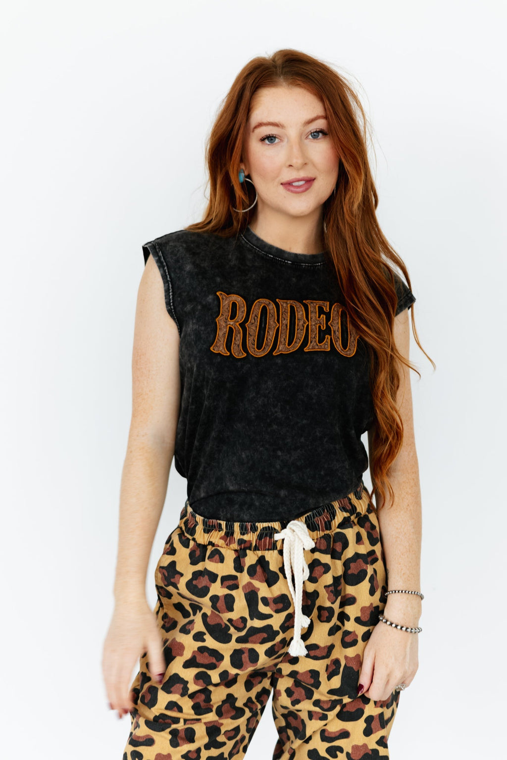 Vintage Black Rodeo Tank