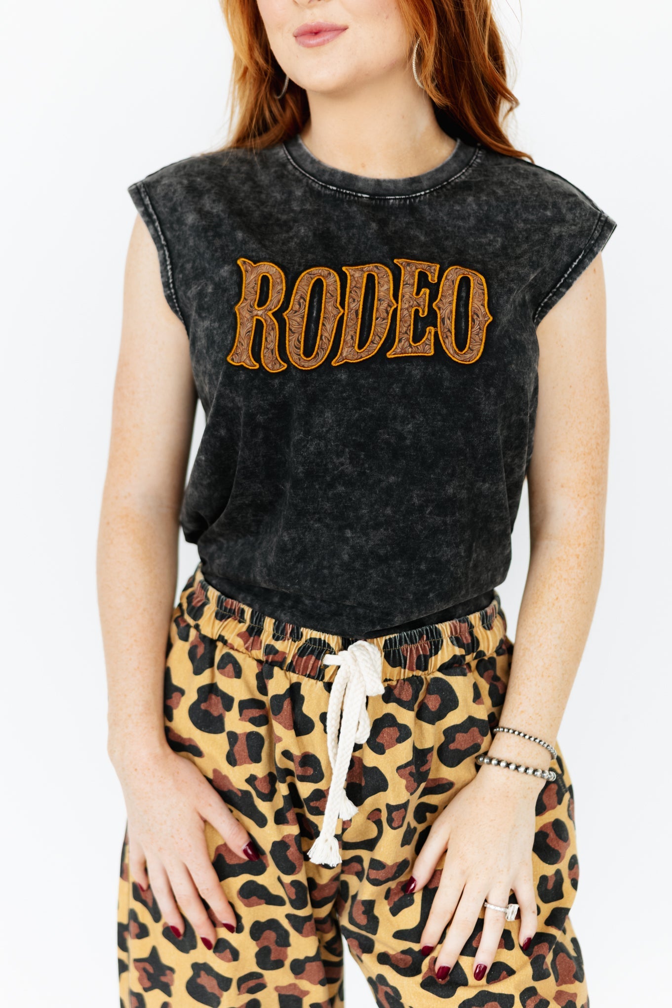 Vintage Black Rodeo Tank