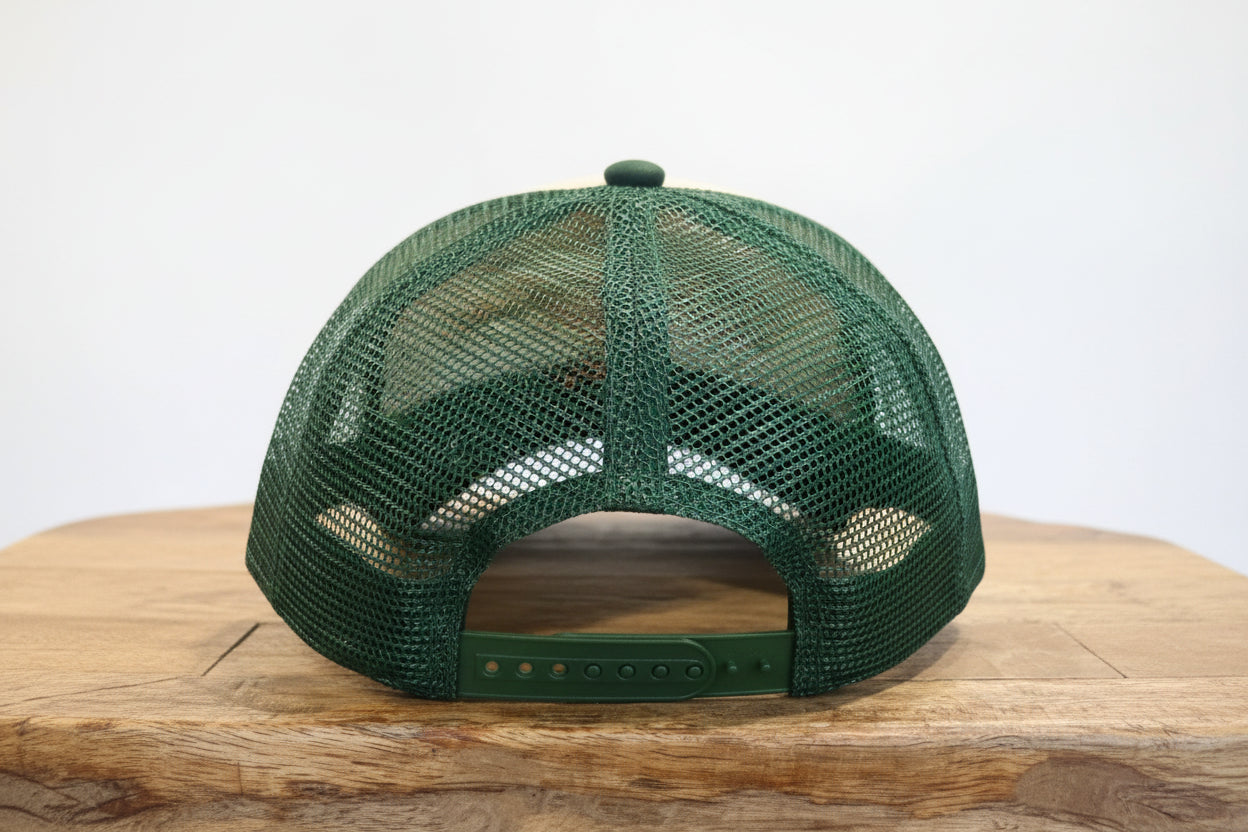 Armadillo Cowboy Trucker Hat – Green