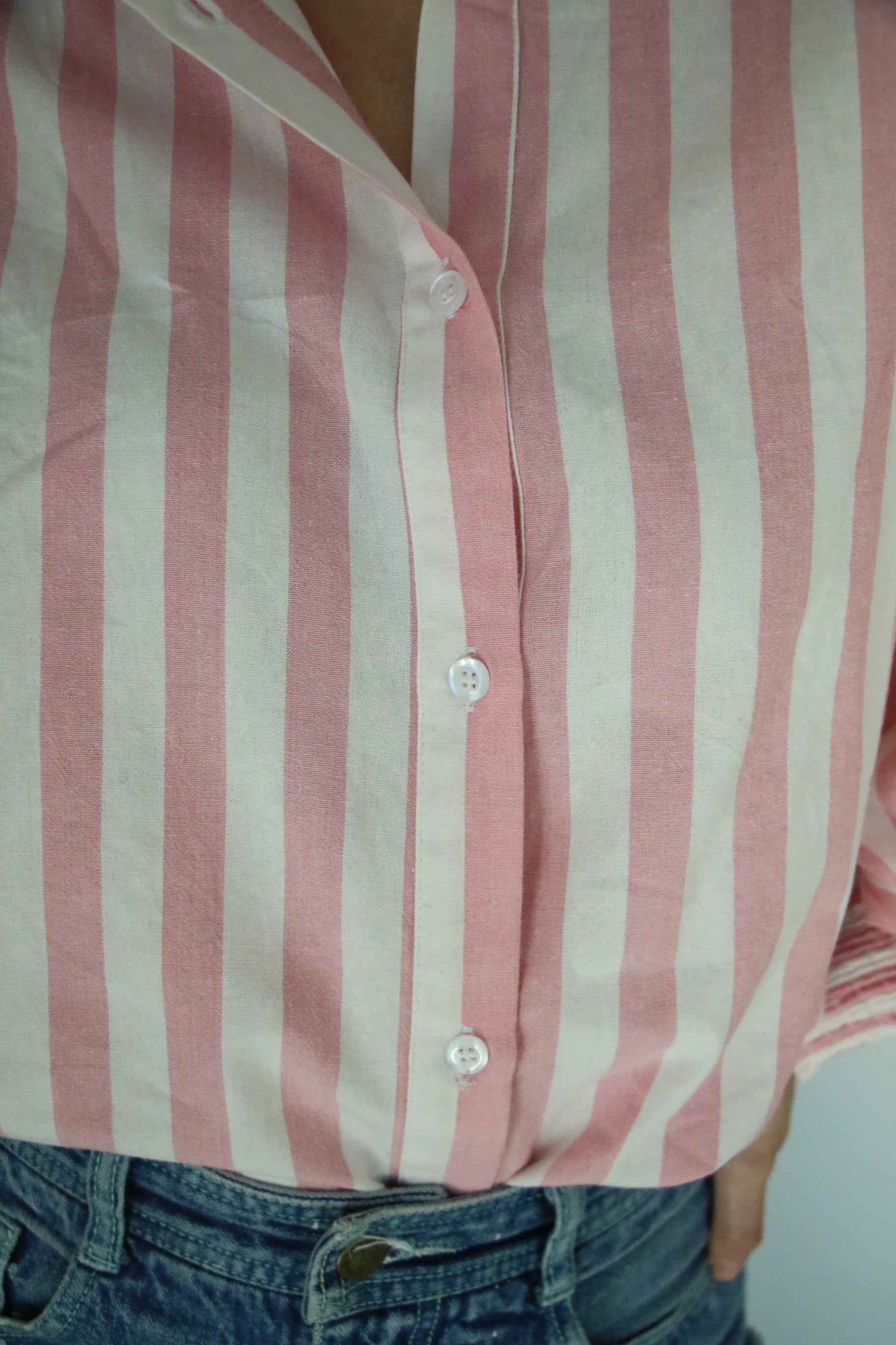 TH23 PINK STRIPE TOP (1 Piece)