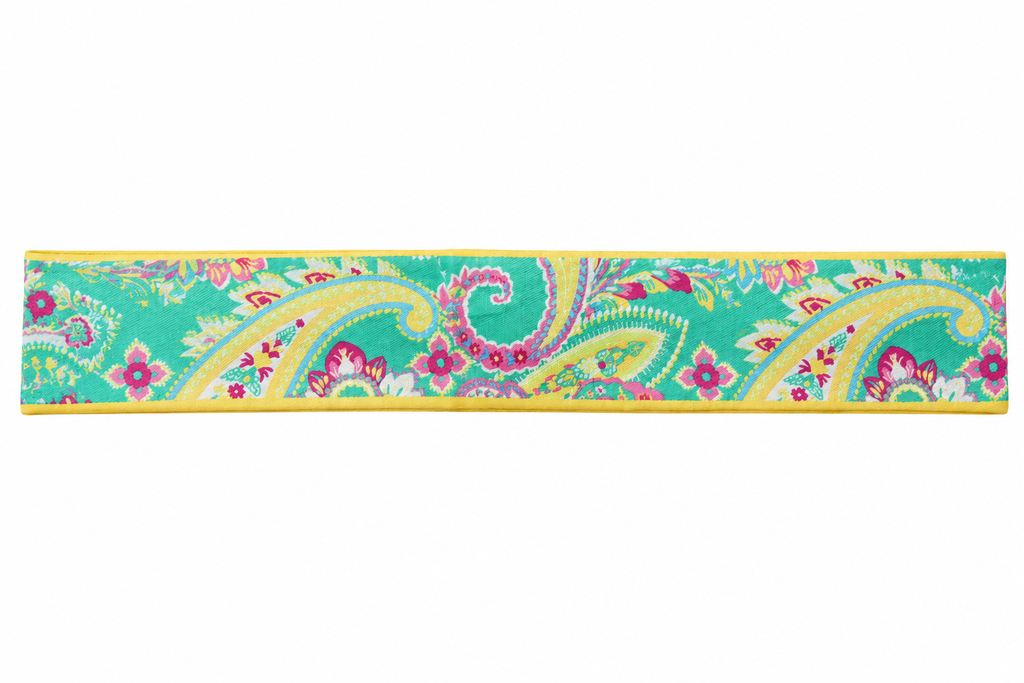Yellow Paisley Twilly