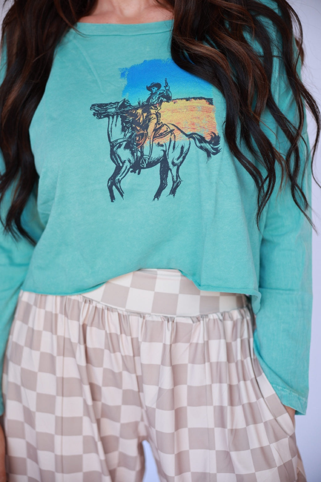 Desert Cowboy tee graphic