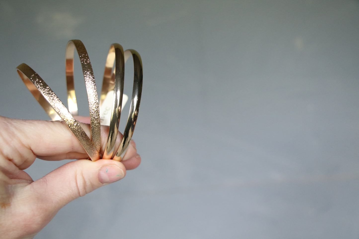 GOLD BANGLES- Set 4