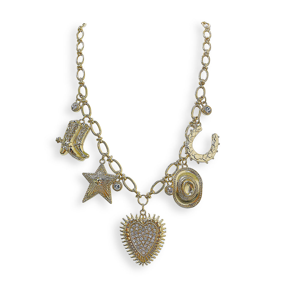 WILD WEST CHARM NECKLACE