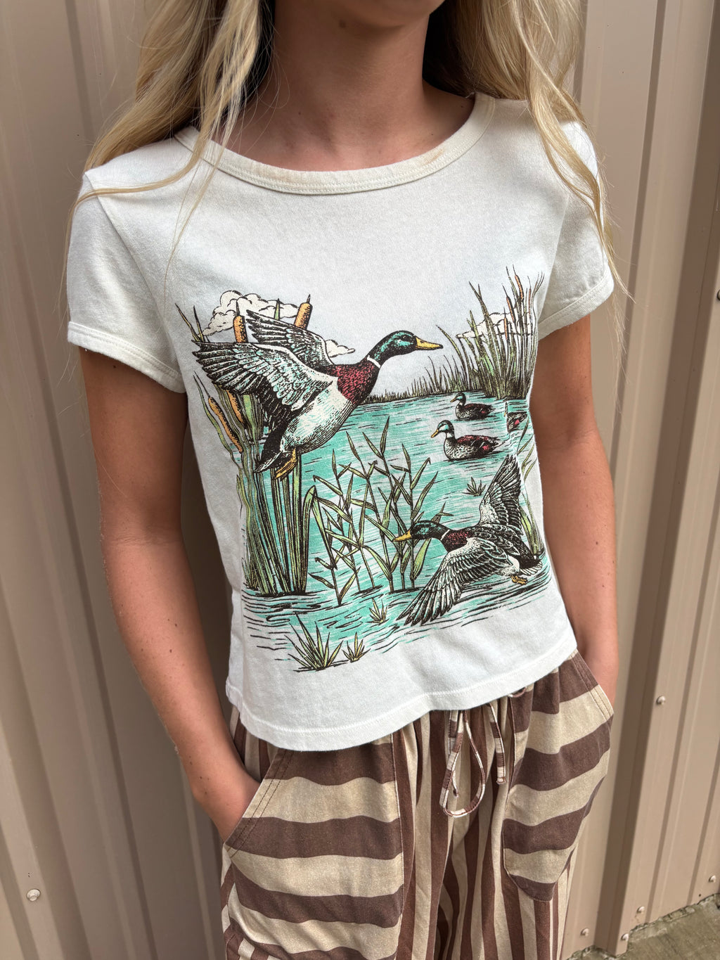 MALLARDS SUNFADE GRAPHIC TEE