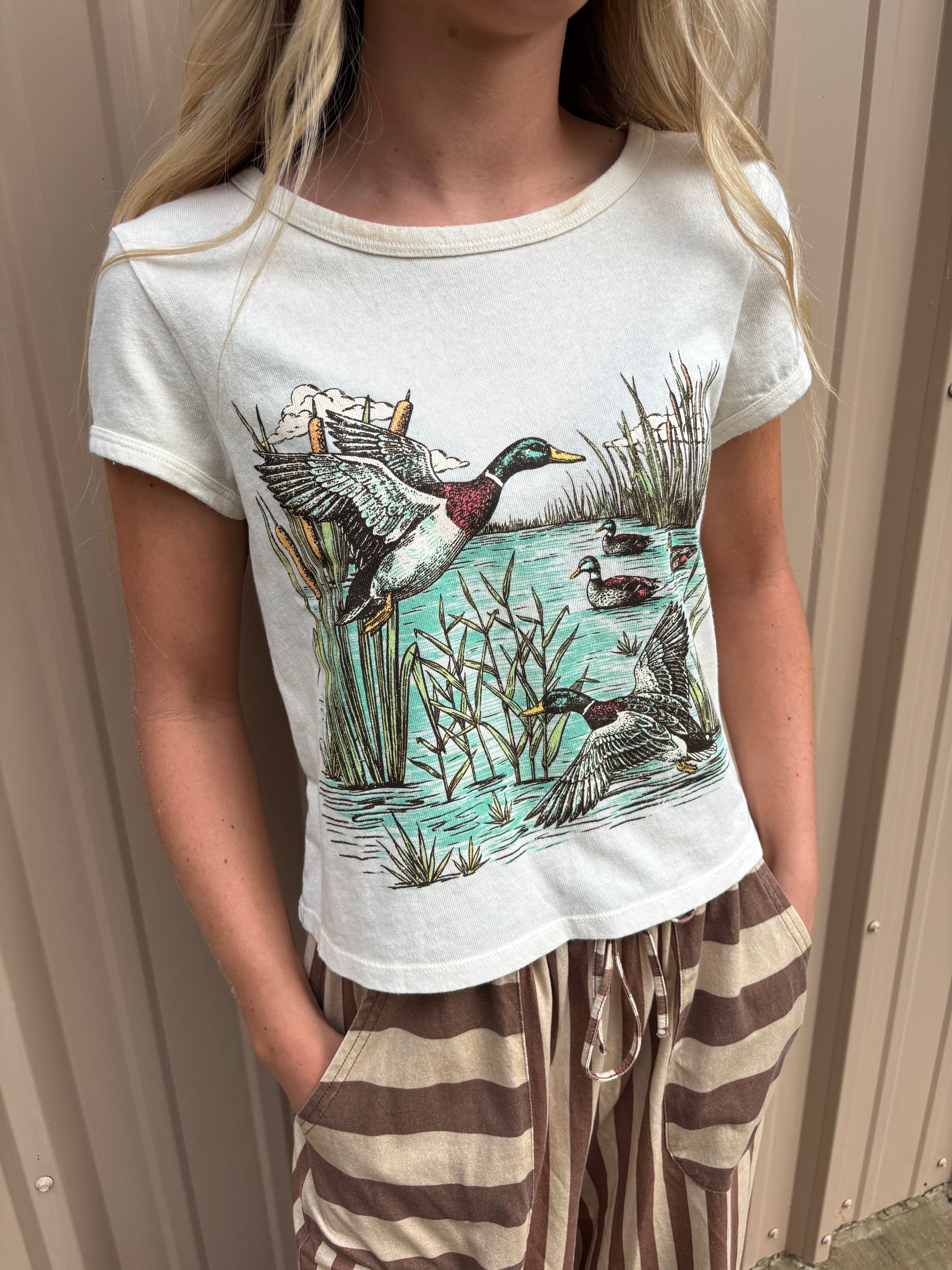MALLARDS SUNFADE GRAPHIC TEE