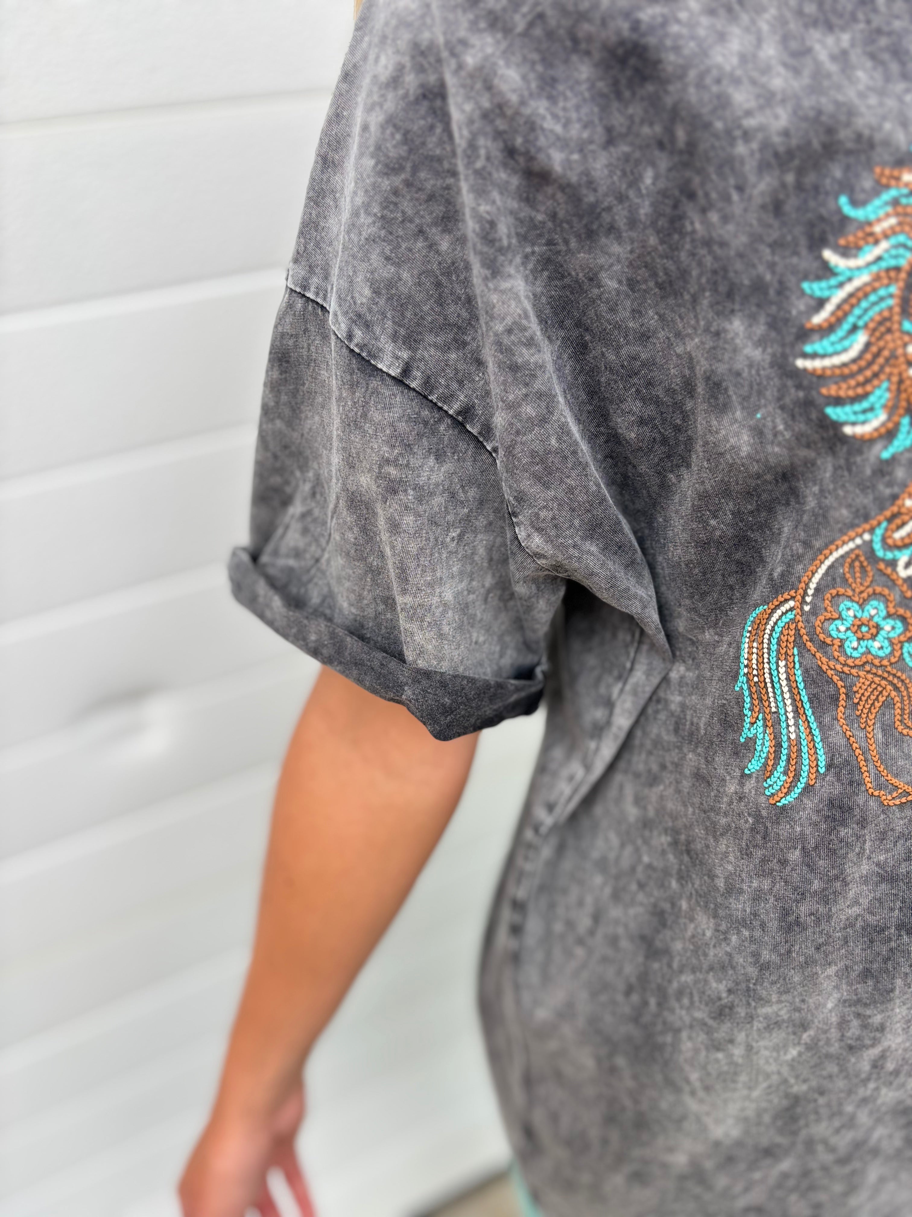 HORSE DUO GRAPHIC TEE