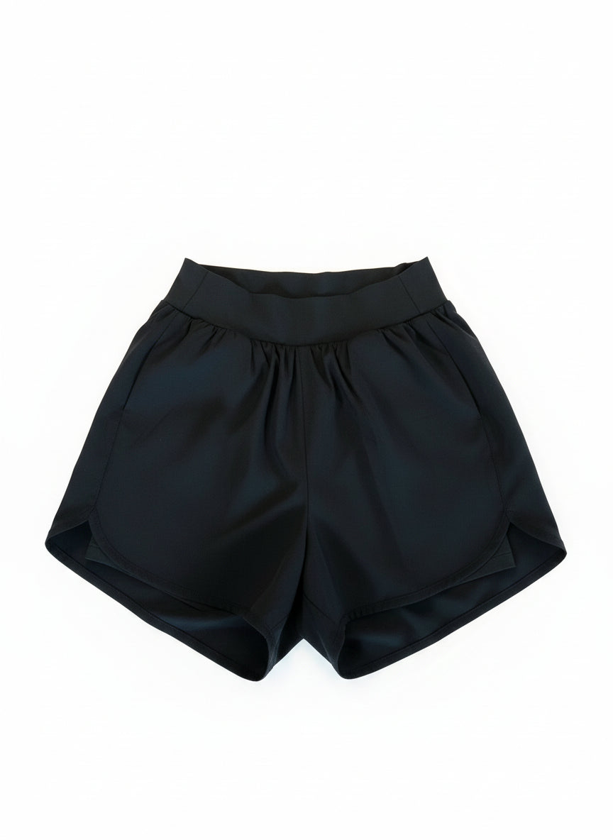 BLACK ACTIVE SHORTS