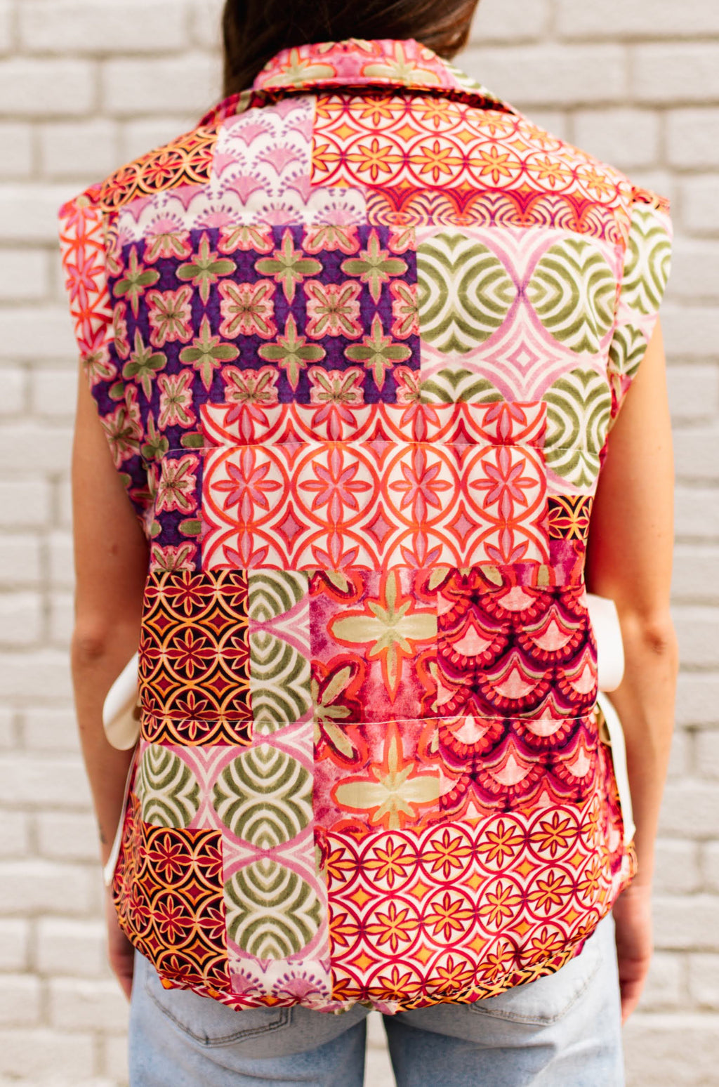 SUNSET GARDEN PATCH VEST