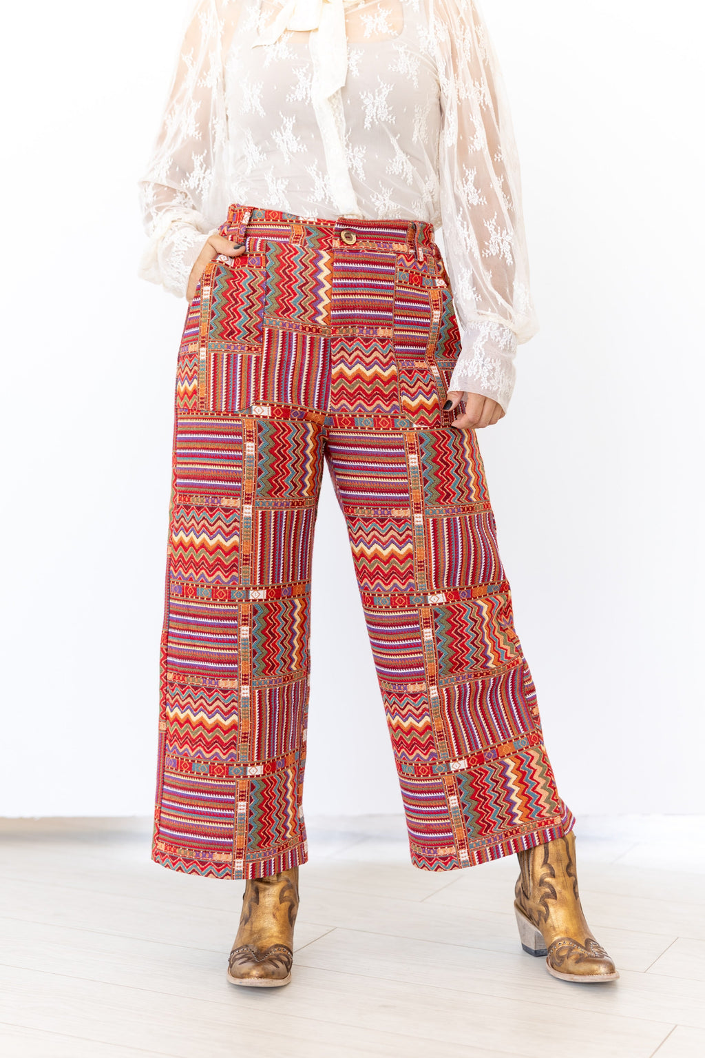 TH56 S314 RED PATCH PANT (1 Piece)