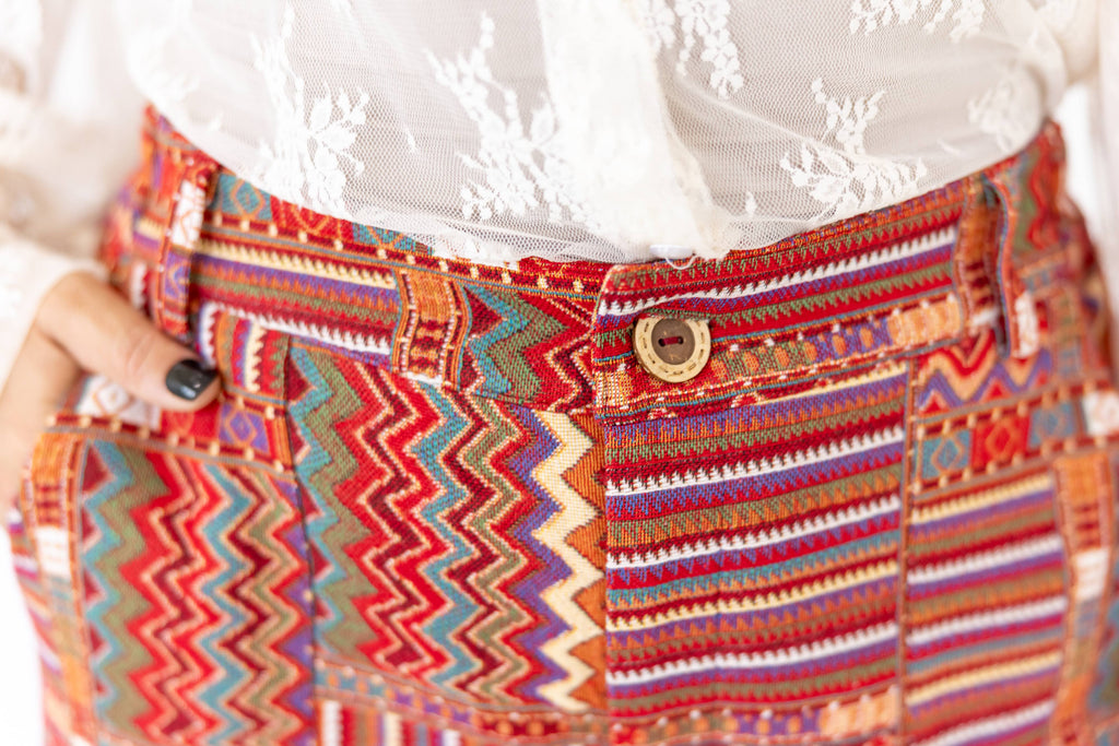 TH56 S314 RED PATCH PANT (1 Piece)