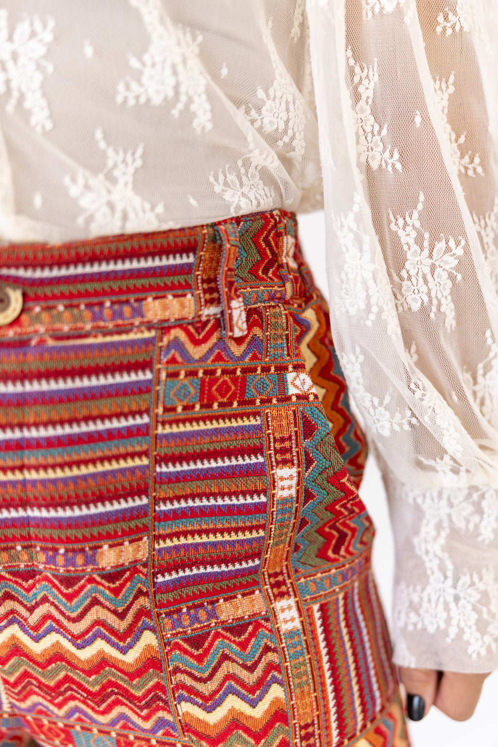 TH56 S314 RED PATCH PANT (1 Piece)