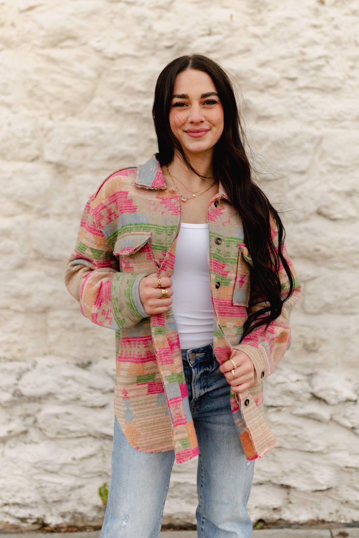 Multi Aztec Jacket