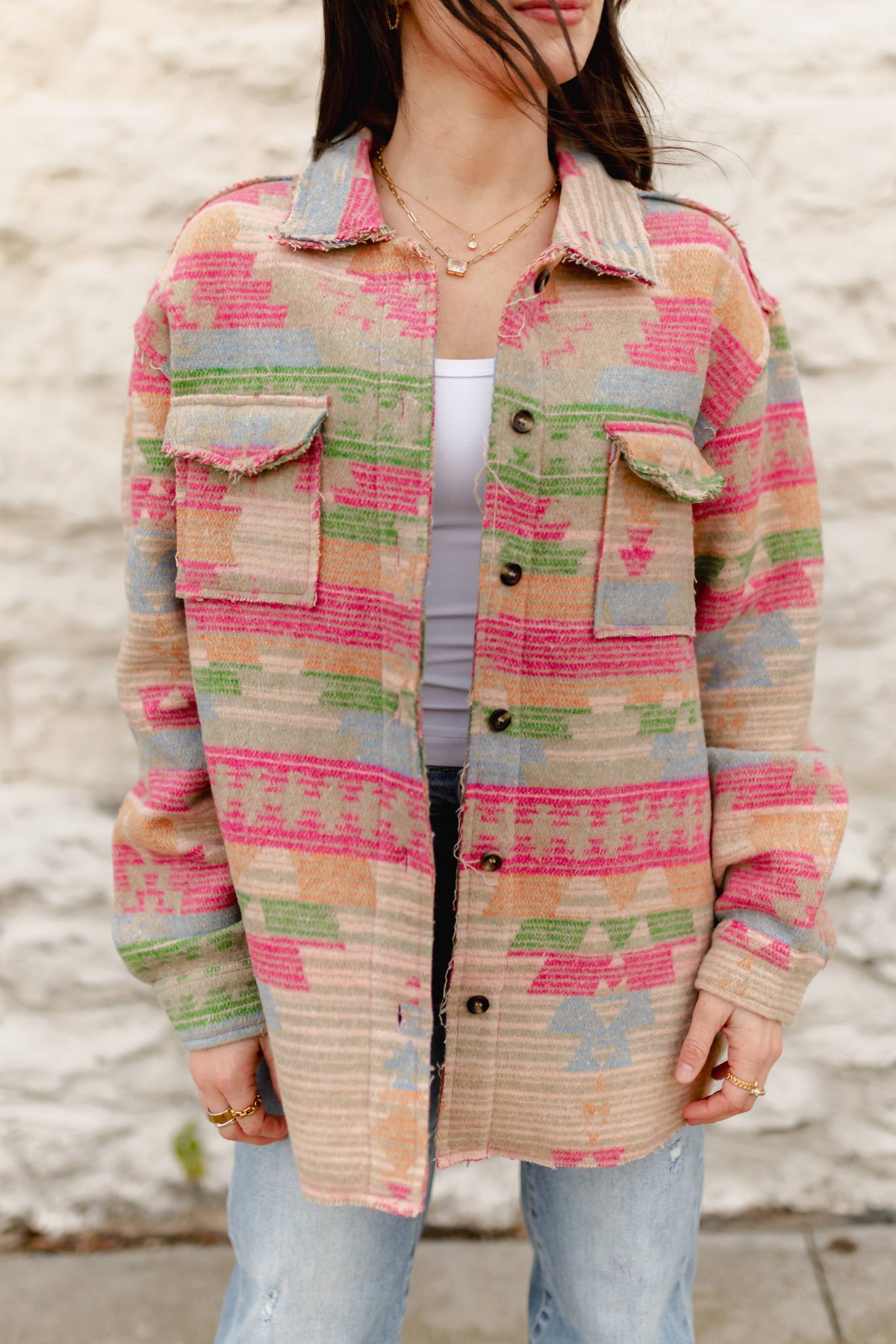 Multi Aztec Jacket