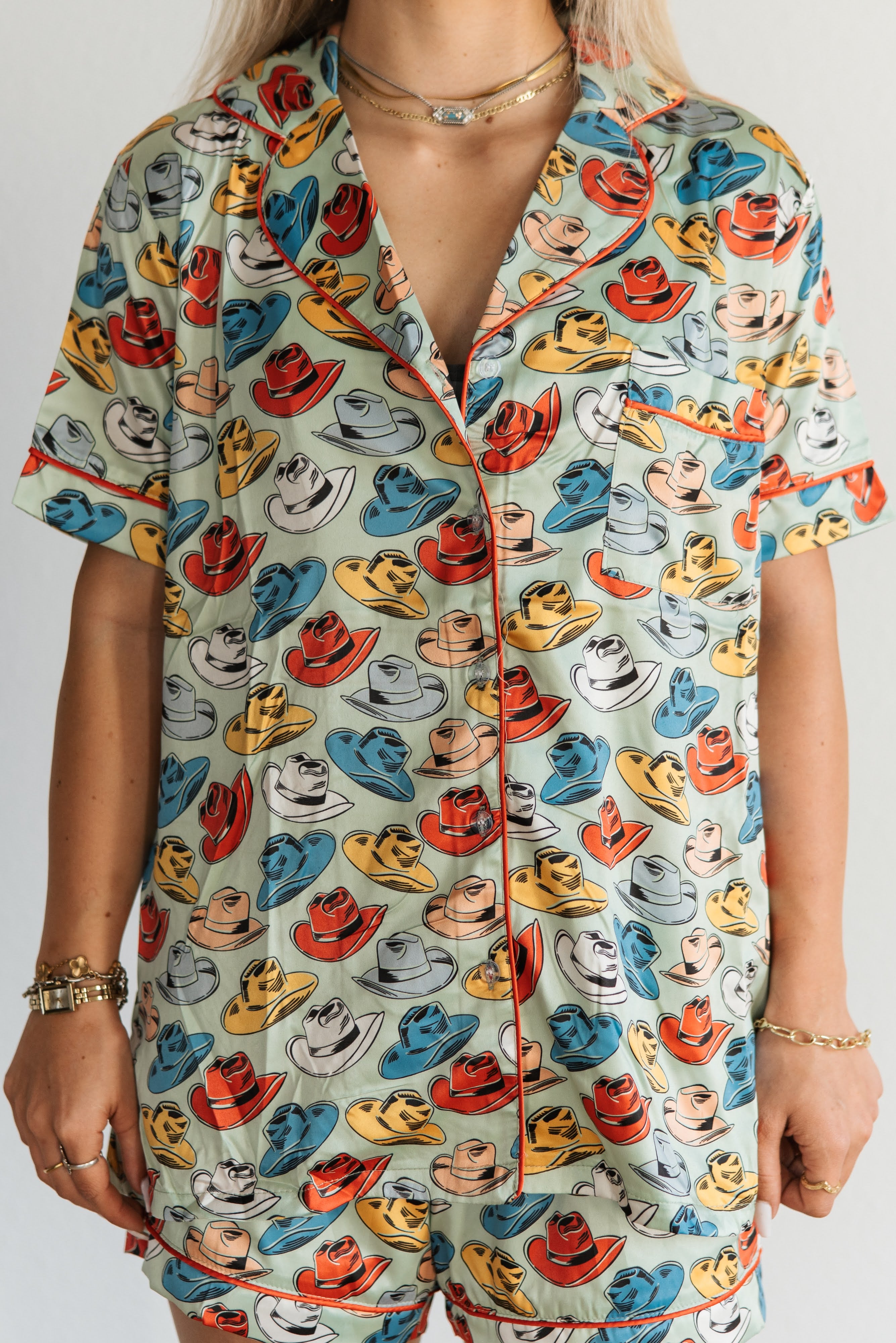COWBOY HAT PJ SET