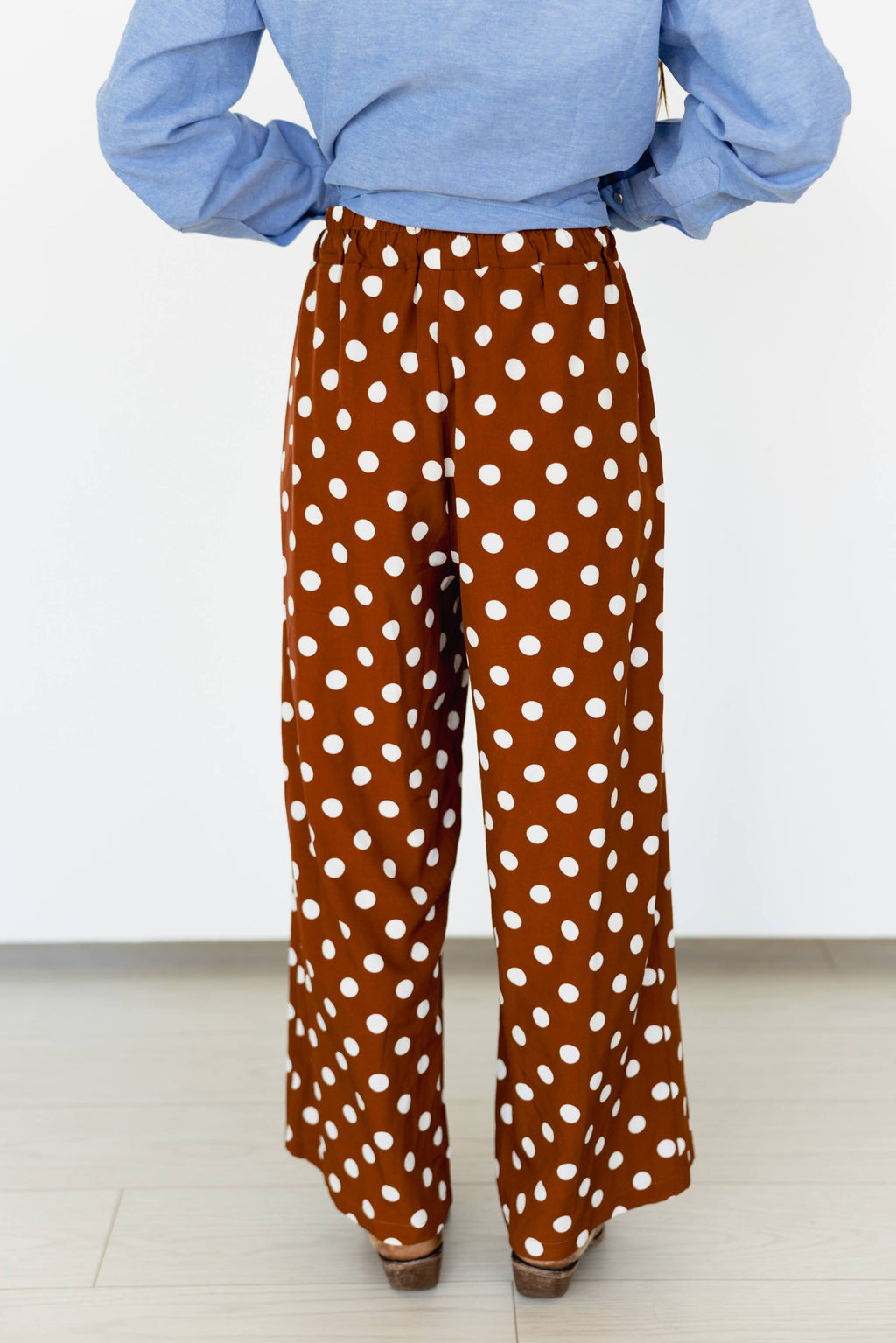 BROWN DOT PANT