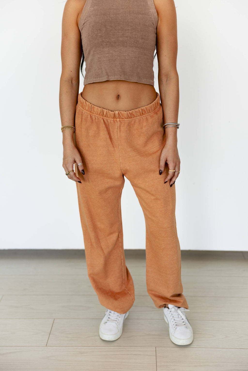 COZY COMFORT BURNT ORANGE PANTS