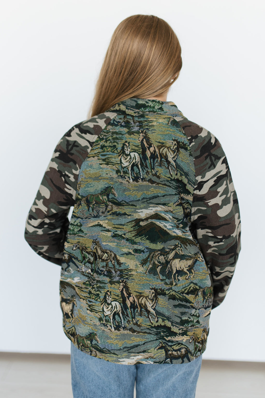CAMO TIE JACKET