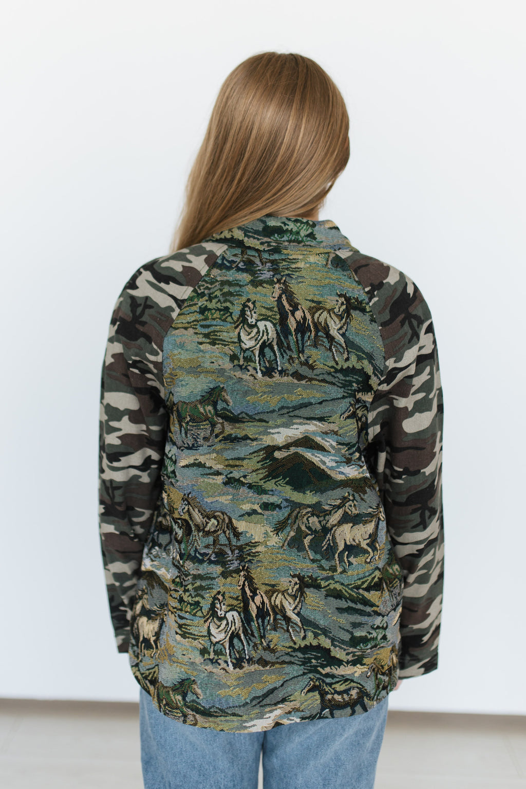 CAMO TIE JACKET