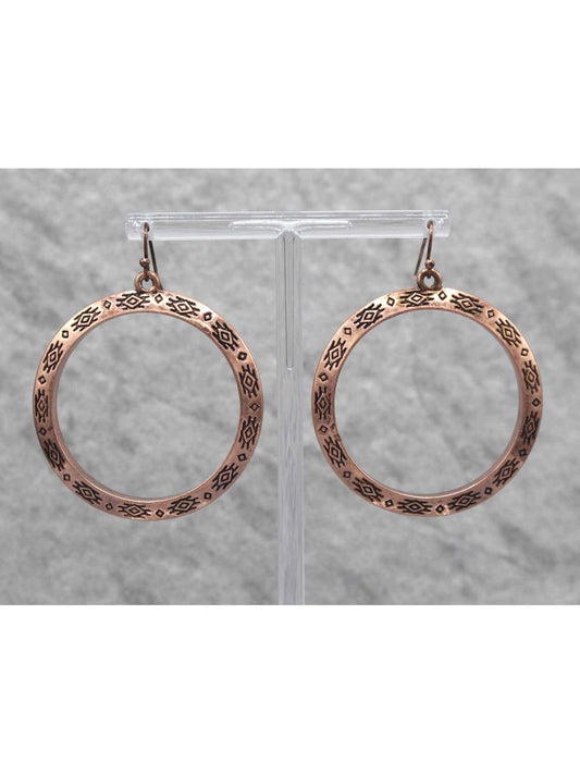 COPPER  WESTERN TEXTURE HOOP ER 0263 R1-185 WESTERN