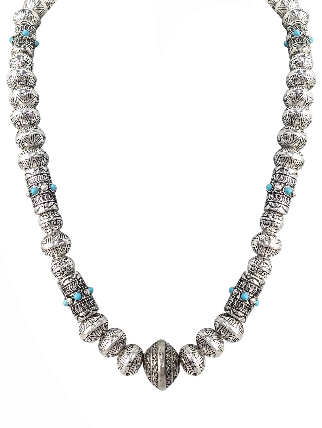 Western Silver Beaded NL